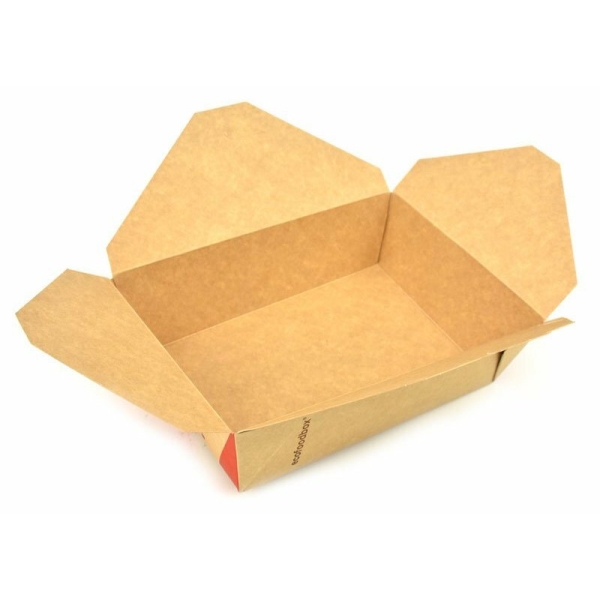 EKO menu box Take me away, kraft 200 x 140 x 65 mm, 25 ks