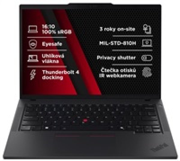 LENOVO NTB Thinkpad T14 AMD G6 - Ryzen7 AI PRO 350,14" 2.8K OLED Touch,32GB,1TBSSD,IRcam,W11P