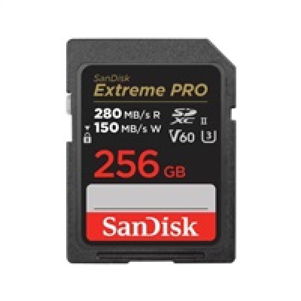 SanDisk SDXC karta 256GB Extreme PRO (280 MB/s Class 10, UHS-II V60)
