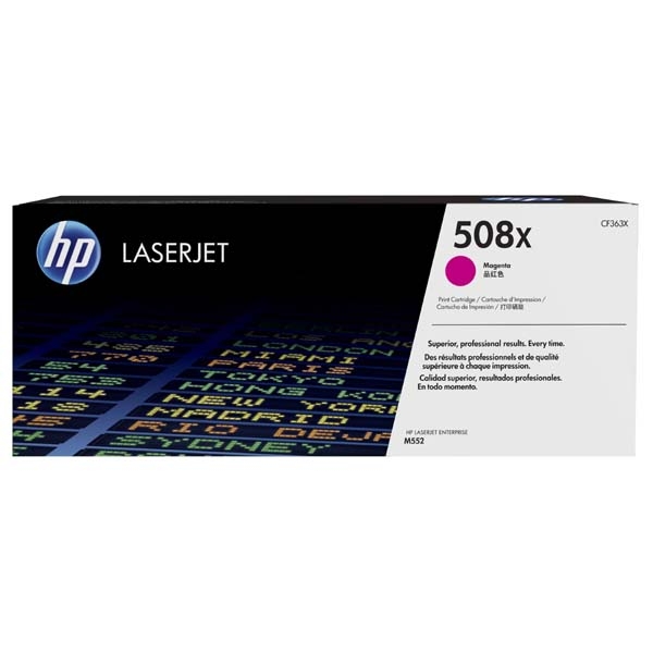 Toner HP č.508X CF363X purpurový