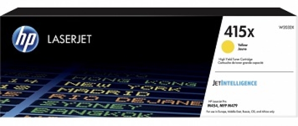 Toner HP č.415X W2032X žlutý