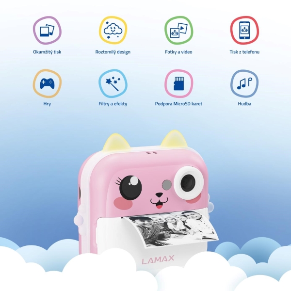 LAMAX InstaKid2 Plus - pink
