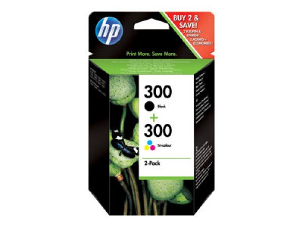 Náplň HP č.300, CN637EE černá a barevná 2-pack