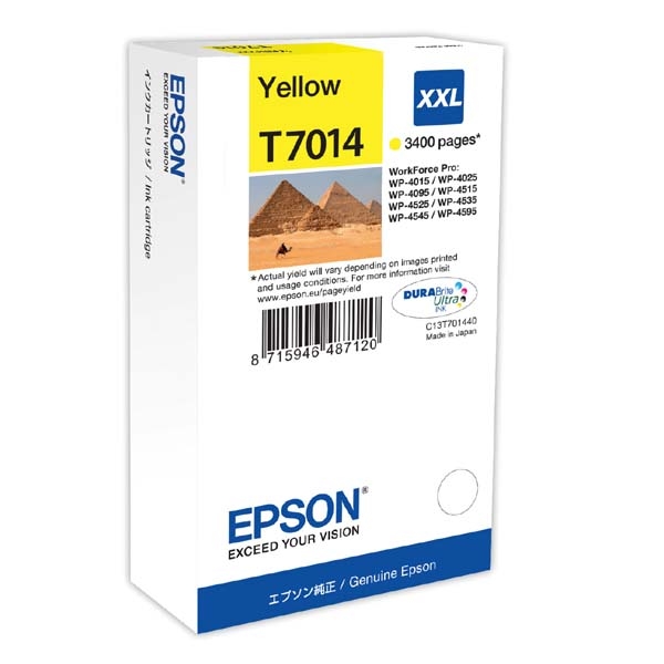 Náplň Epson C13T70144010 (XXL) žlutá