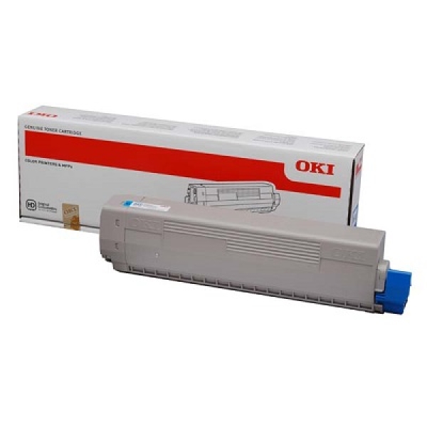 Toner OKI 44844615 azurový