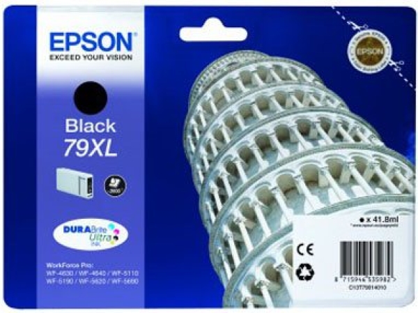 Náplň Epson 79XL, C13T79014010 černá