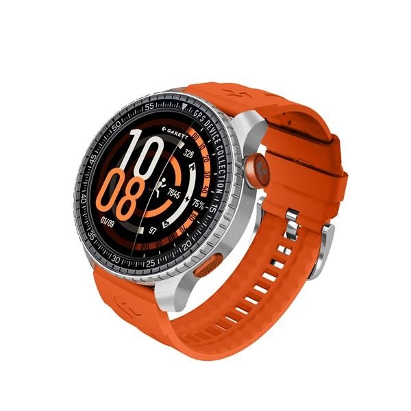 Garett Smartwatch COMPASS Silver, GPS