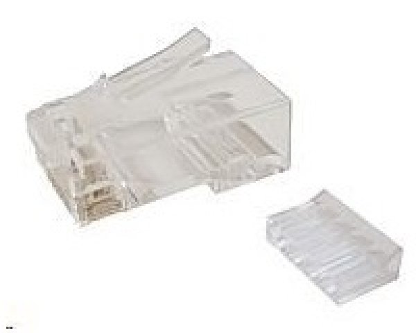 Solarix Konektor RJ45 CAT6 UTP 8p8c nestíněný skládaný na drát / 100 ks KRJ45/6SLD