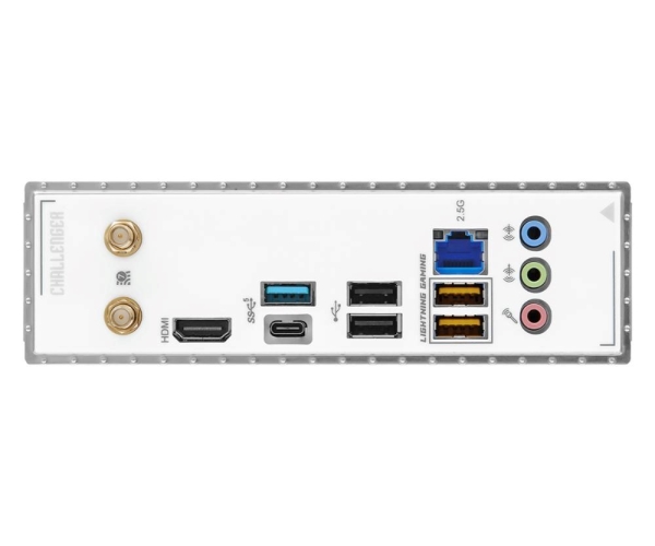 ASRock MB Sc LGA1851 B860M Challenger WiFi WHITE, Intel B860, 4xDDR5,1xHDMI, WiFi, mATX