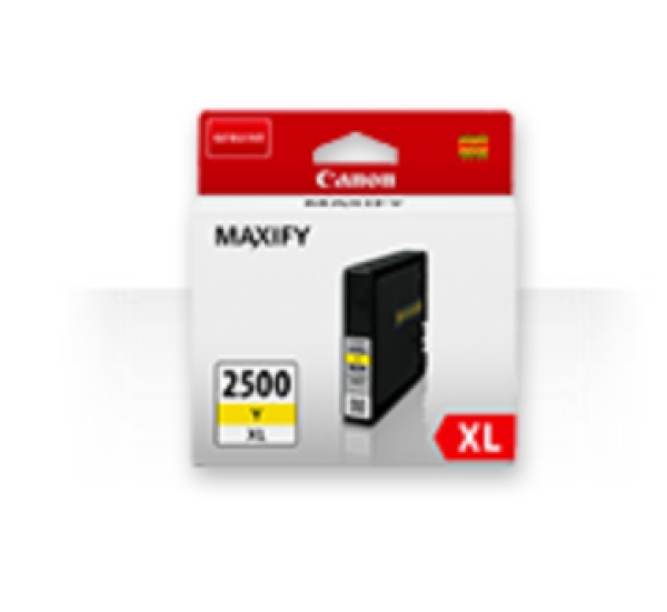 Náplň CANON PGI-2500XL, 9267B001 žlutá (19,3 ml)
