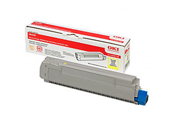 Toner OKI 43487709 žlutý