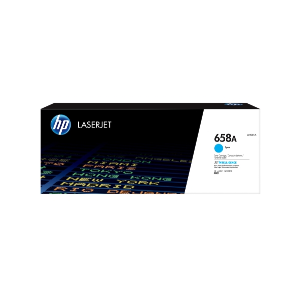 Toner HP č.658A W2001A azurový