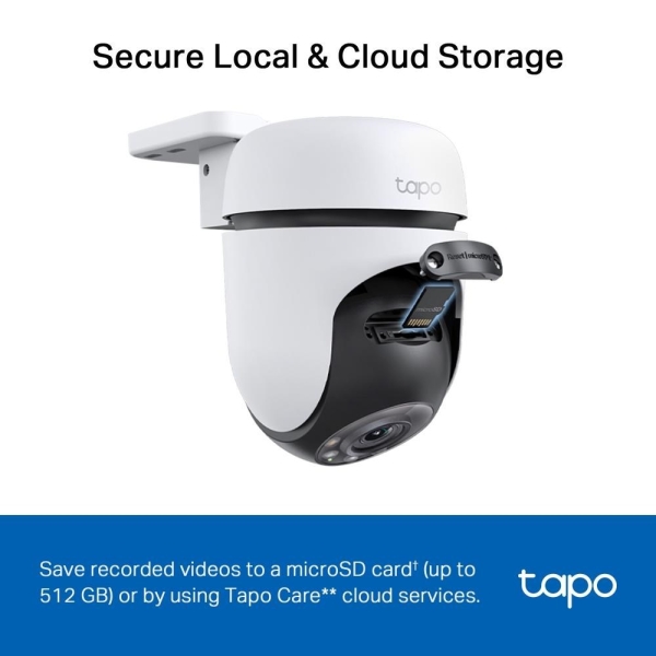 Tapo C510W(2-pack) Outdoor Pan/Tilt Security Wi-Fi Camera