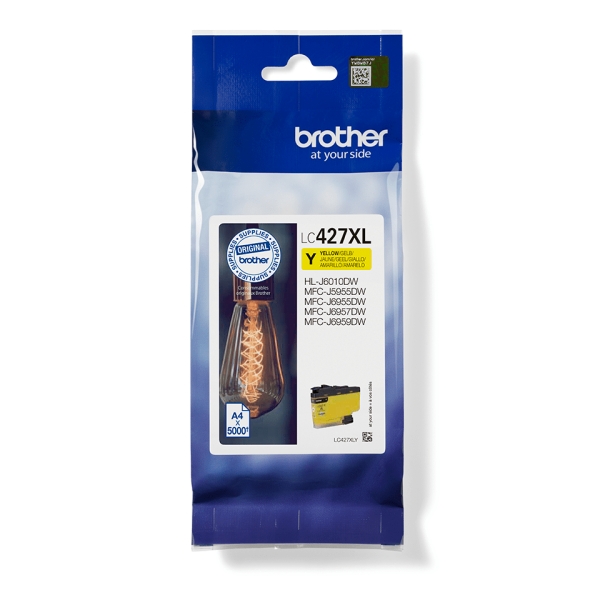 Náplň Brother LC-427XLY žlutá