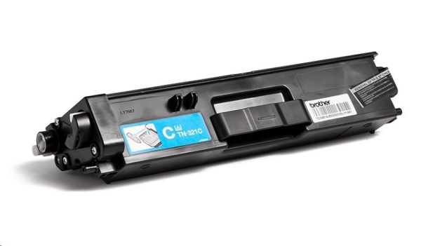 Toner BROTHER TN-321C, azurový (1 500 stran)