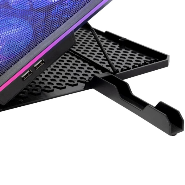 EVOLVEO Ania 9 RGB, nastavitelný podstavec pro notebook