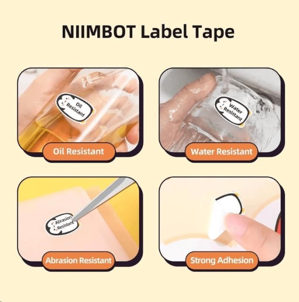 Niimbot štítky T 14x40mm 155ks Princezny pro D11, D11-M, D110, D110-H