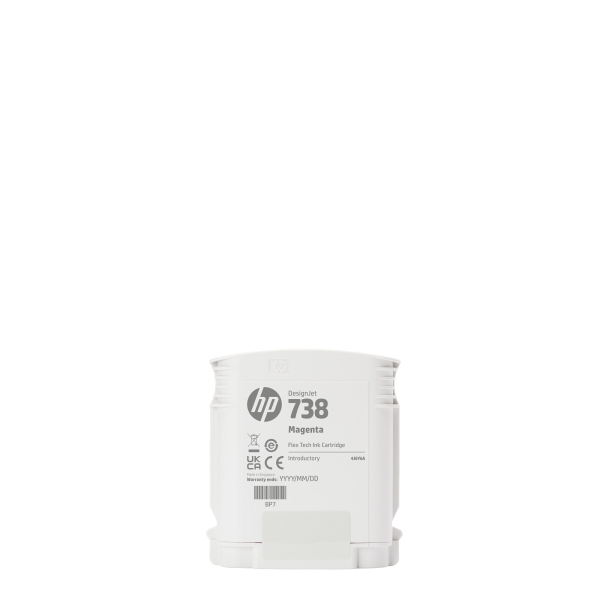 HP 738 130-ml Black DesignJet Ink Cartridge