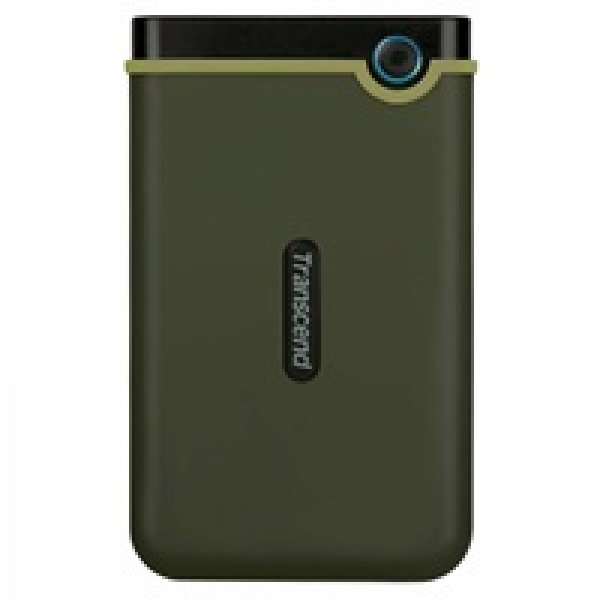 TRANSCEND externí HDD 2,5" USB 3.0 StoreJet 25M3G, Slim, 1TB, Black (SATA, Rubber Case, Anti-Shock)