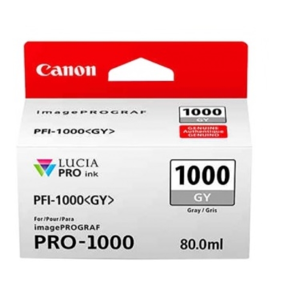 Náplň Canon PFI-1000GY šedá