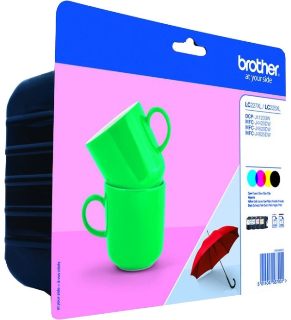 Náplň Brother LC-227XL CMYK sada