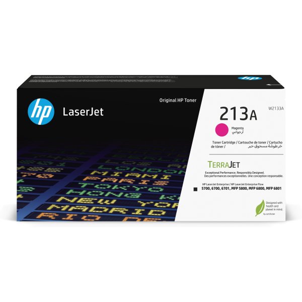 Toner HP W2133A, HP W213A purpurová (3 000 stran)