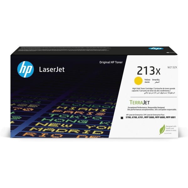 Toner HP W2132X, HP W213X žlutá (6 000 stran)