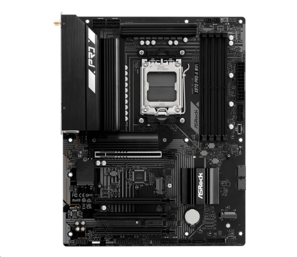 ASROCK X870 PRO-A WIFI (AM5, amd X870, 4xDDR5 8000MHz, WIFI, ATX, USB4)