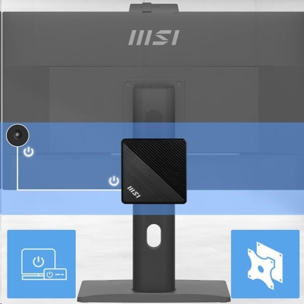 MSI PC Cubi 5 1M-482BEU, Core 5 120U, 16GB, N/A, N/A, No OS, Black