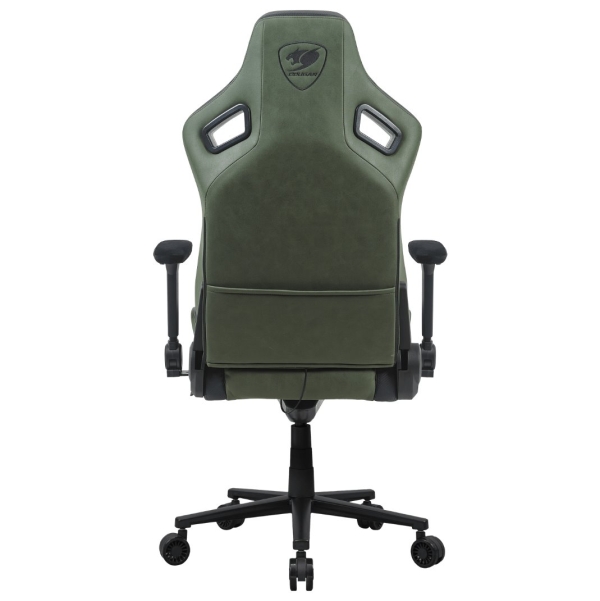 COUGAR herní židle DEFENSOR S F (Tkaná látka) - ARMY GREEN - zelená