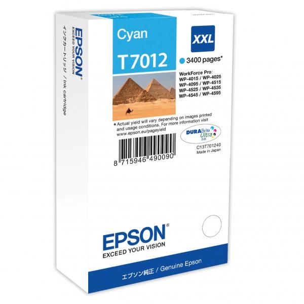 Náplň Epson C13T70124010 (XXL) azurová 