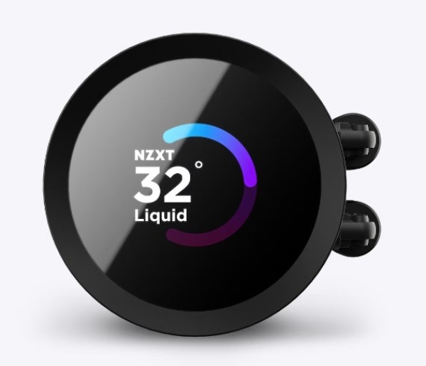 NZXT vodní chladič Kraken 280 RGB / 2x140mm fan / 4-pin PWM / LCD disp. / 6 let