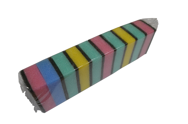 Houbička na nádobí 8,1 x 5, 5 x 2 ,8 cm 10 ks