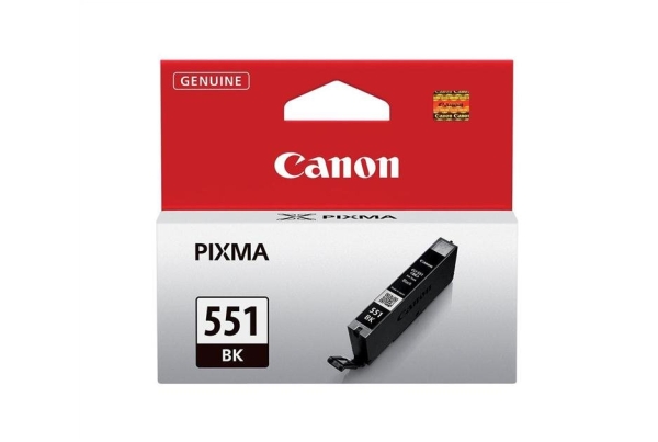 Canon CLI-551BK (6508B001), černá originální náplň pro tiskárny Canon