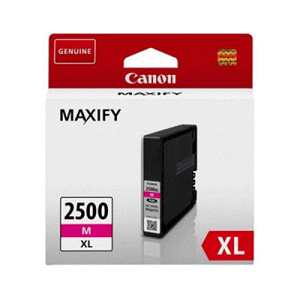 Náplň CANON PGI-2500XL, 9266B001 purpurová (19,3 ml)