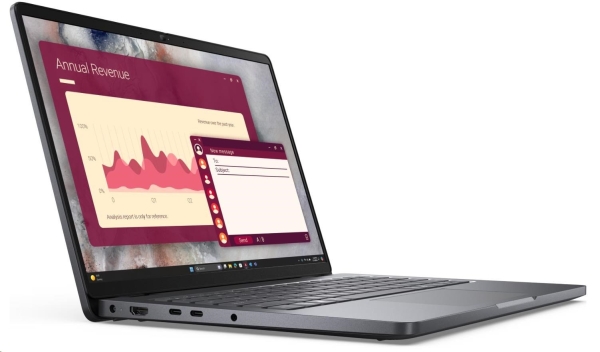 Dell Pro 14 PC14250/5-120U/16GB/512 GB SSD/14" FHD+/IR Cam & Mic/FgrPr/3 Cell/65W/WLAN/Backlit Kb/W11 Pro/3Y ProSpt