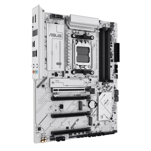 MB ASUS B650E Max Gaming WIFI W /AM5/4xDDR5/M.2/W6E+BT5.3/HDMI/DP/ATX/White