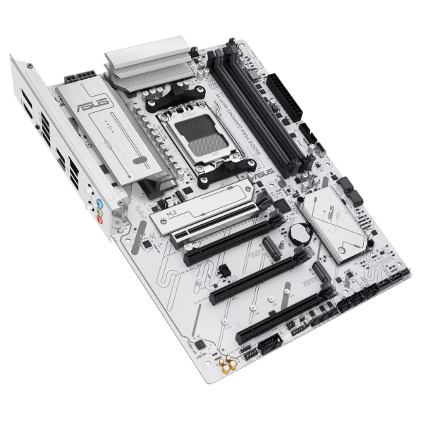 MB ASUS B650E Max Gaming WIFI W /AM5/4xDDR5/M.2/W6E+BT5.3/HDMI/DP/ATX/White