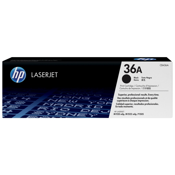 HP 36A (CB436A), černý originální toner do tiskárny HP