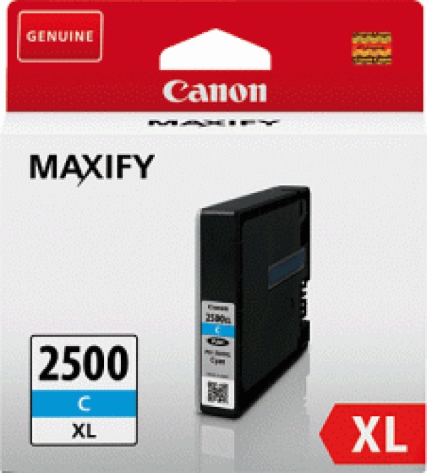 Náplň Canon PGI-2500XL C azurová