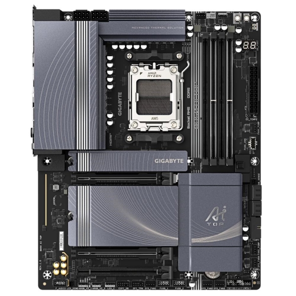 GIGABYTE MB Sc AM5 B850 AI TOP, AMD B850, 4xDDR5, 1xUSB4, 1xHDMI, WI-FI, ATX