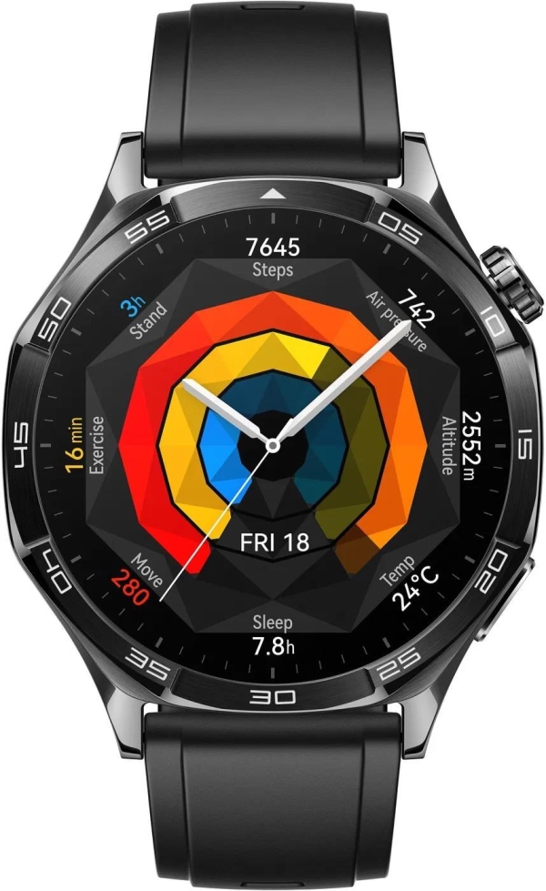 Huawei Watch GT 5/46mm/Black/Sport Band/Black