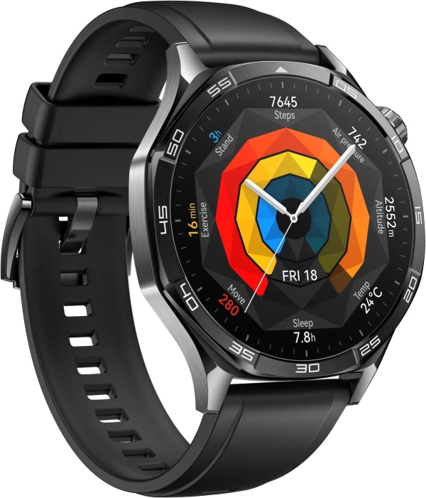 Huawei Watch GT 5/46mm/Black/Sport Band/Black