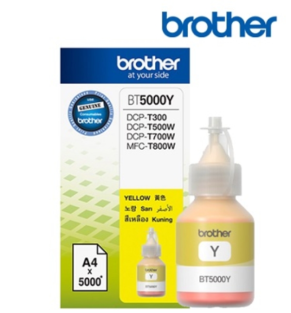 Brother BT-5000Y, žlutá originální barva do tiskárny Brother