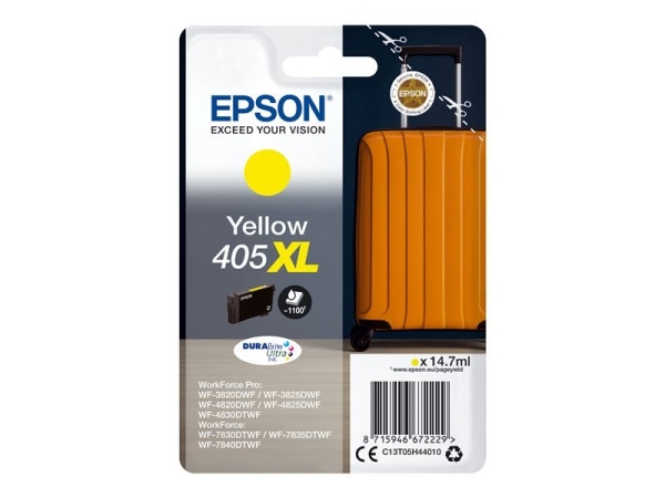 Náplň Epson 405XL, C13T05H44010 žlutá blistr 