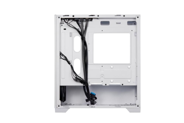 Cooler Master case Elite 302 White, Průhledná bočnice, mATX, 3x 120mm ARGB Fan, bílá