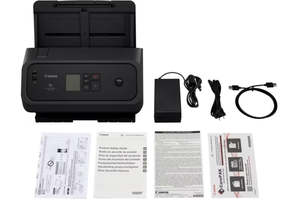 Canon imageFORMULA DR-C350 - Skener dokumentu - CMOS / CIS - Duplex - Legal - 600 dpi - až 50 stran za min. (CB) / až 50 stran za min. (barevný) - ADF (100 listy) - až 7000 skenu denne - USB 2.0