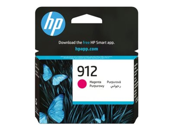 HP 912 - 4 ml - purpurová - originální - Officejet - inkoustová cartridge - pro Officejet 8010, 8010e, 8012, 8014, 8015; Officejet Pro 8020, 8022, 8023, 8024, 8025