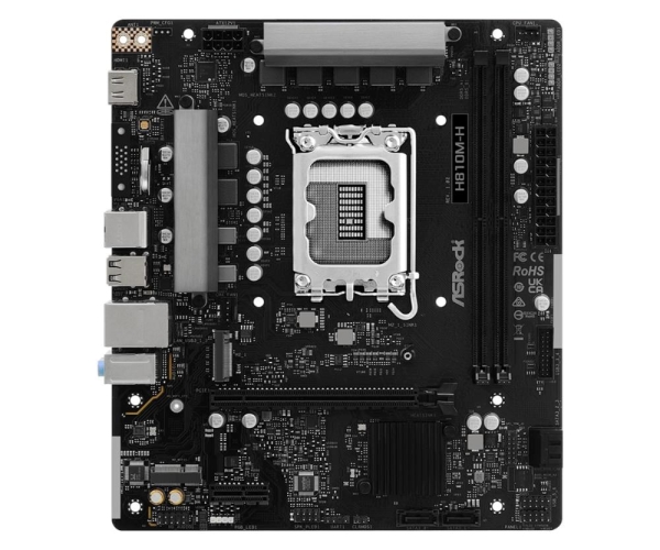 ASRock MB Sc LGA1851 H810M-H, Intel H810, 2xDDR5, 1xHDMI, mATX