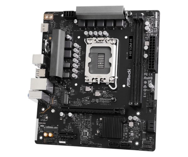 ASRock MB Sc LGA1851 H810M-H, Intel H810, 2xDDR5, 1xHDMI, mATX
